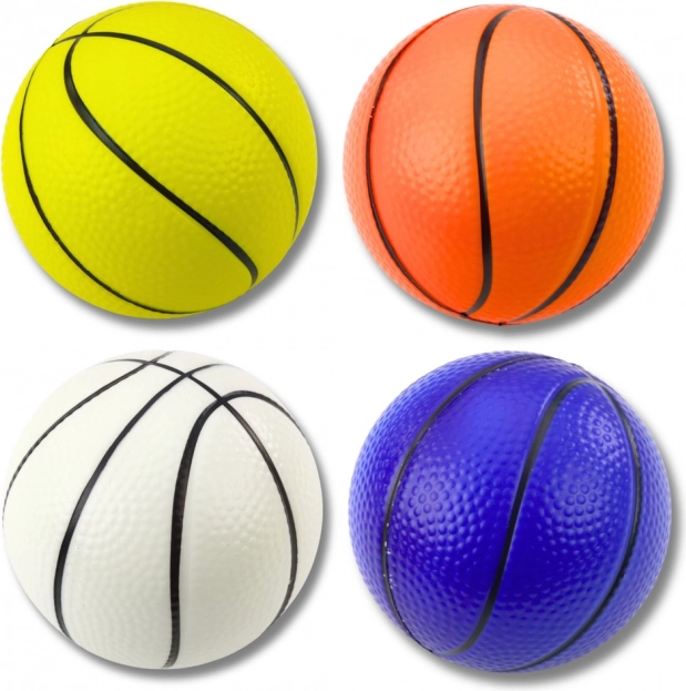 Palla da basket in schiuma morbida 12 cm
