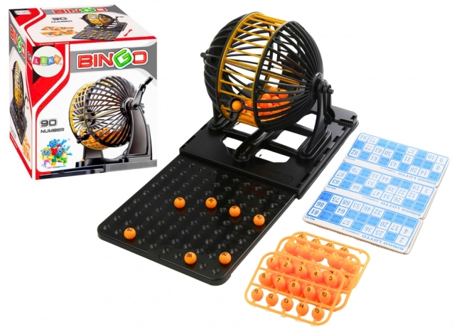 Gioco da tavolo familiare Bingo con macchina estrattrice