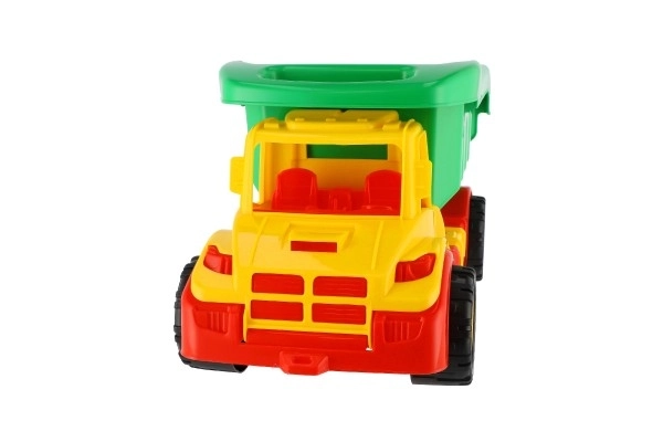 Grande Camion Ribaltabile Rosso-Verde per Bambini