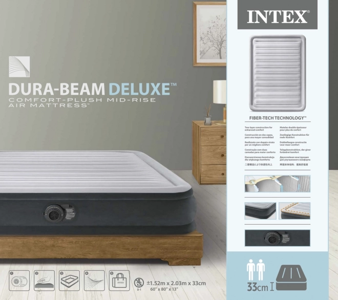Letto gonfiabile Queen Comfort Dura-Beam