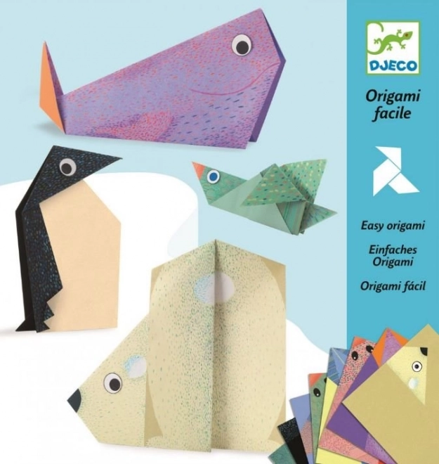 Animali polari origami di Djeco