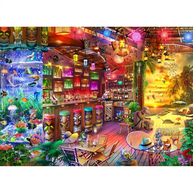 Puzzle Plage Bar di Brain Tree 1000 Pezzi