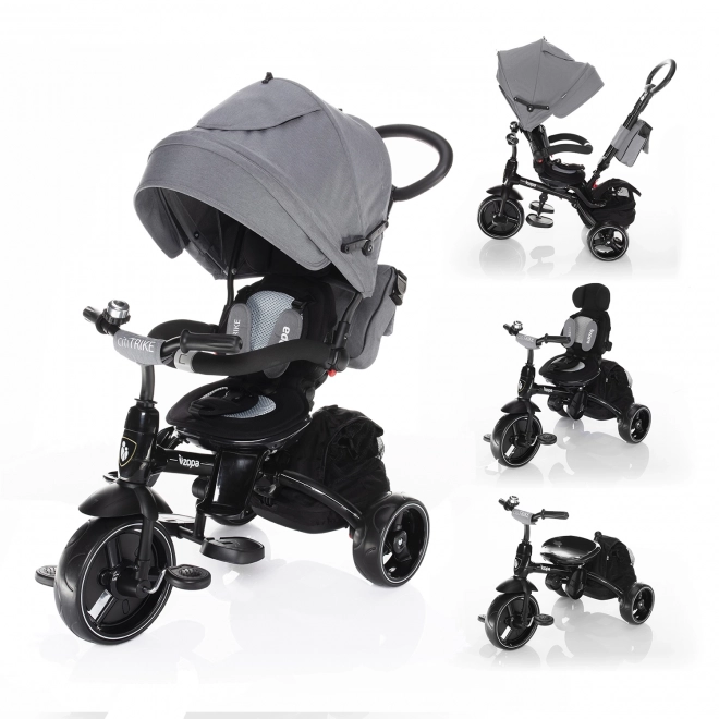 Triciclo Citi Trike grigio nebbia