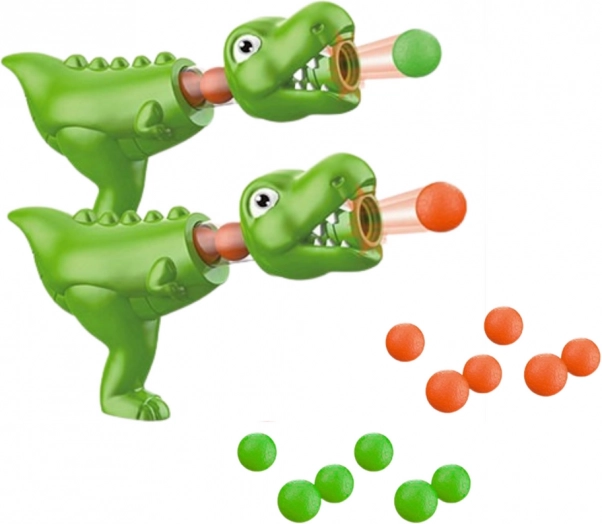 Set di tiro con dinosauri con bersaglio