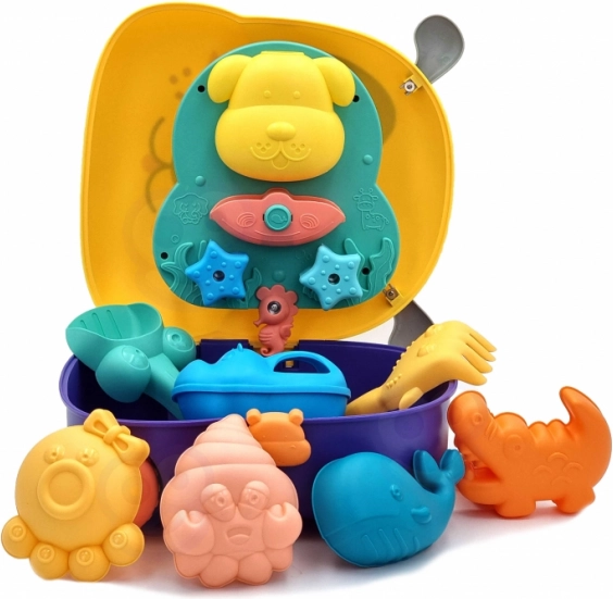 WOOPIE 3v1 Sabbiera Acqua Valigetta – Cagnolino