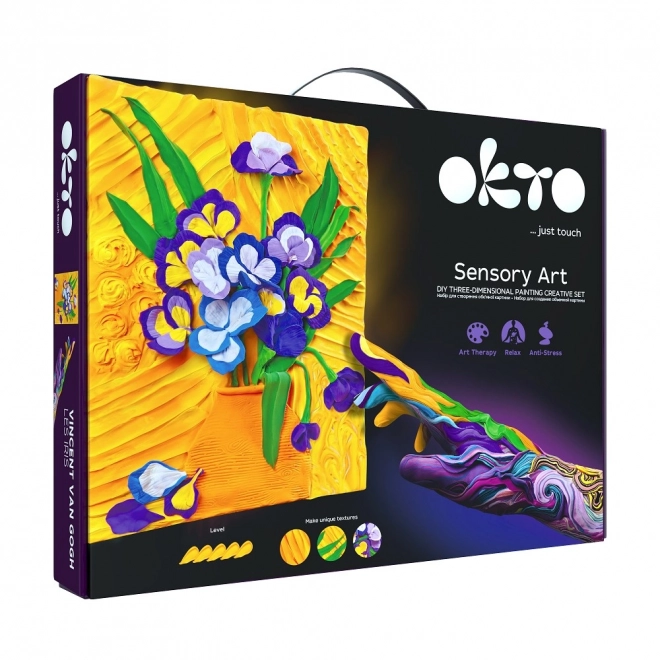 Set artistico Okto Sensory Art iris di Van Gogh