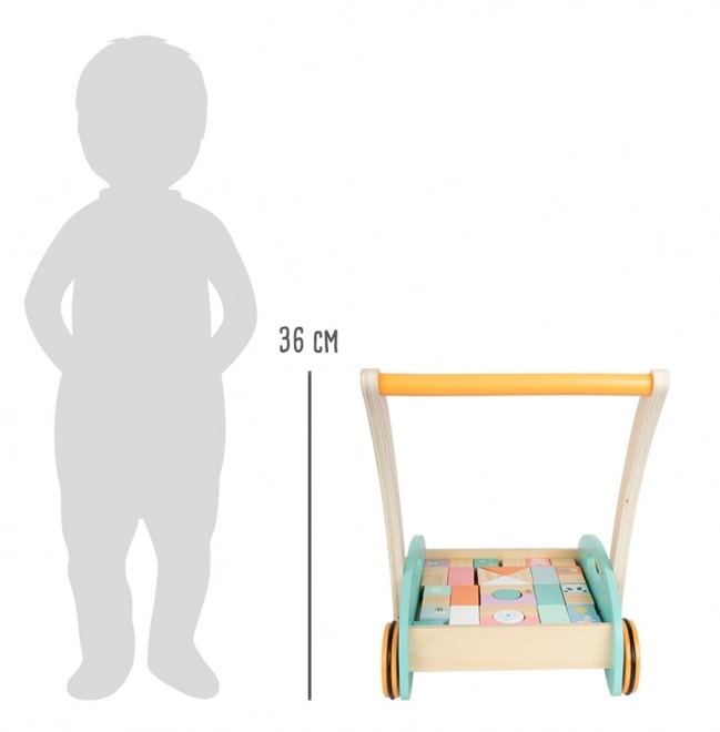 Carrello con Blocchi Small Foot