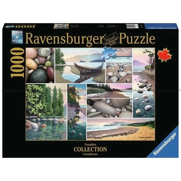 Puzzle Ravensburger Tranquillità della Costa Occidentale 1000 pezzi