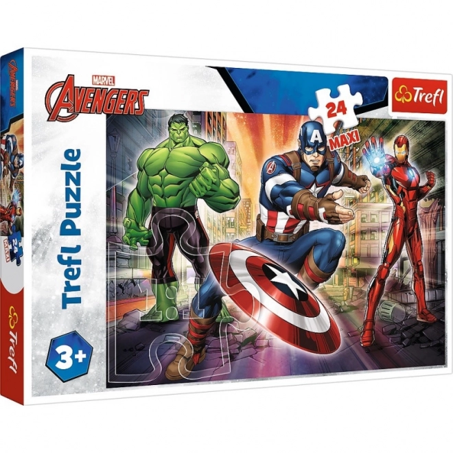 Puzzle MAXI Avengers 24 pezzi