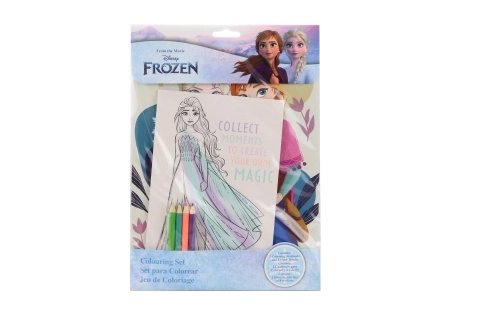 Set di libri da colorare Frozen