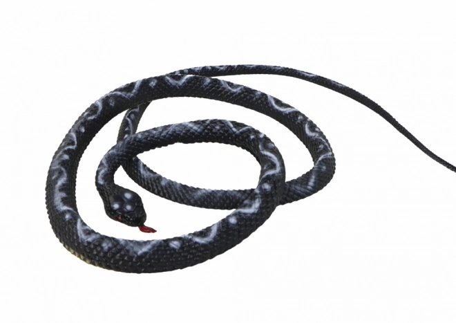 Serpente di gomma corallina nera