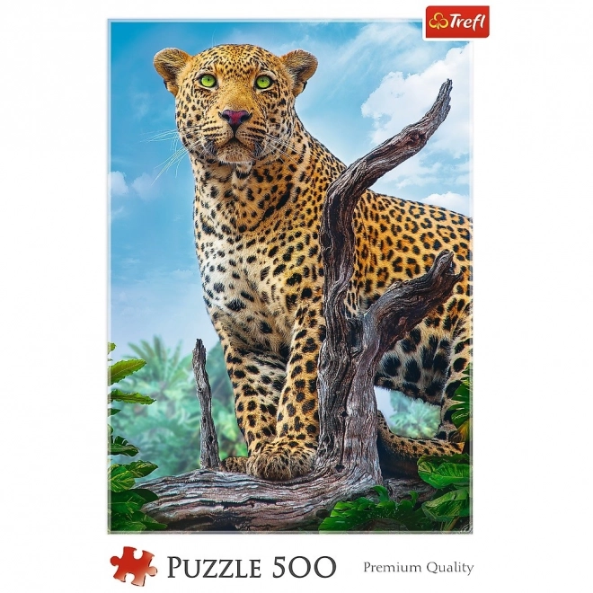 Puzzle TREFL Leopardo selvaggio 500 pezzi