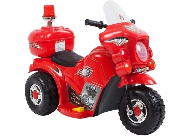 Moto elettrico rosso per bambini