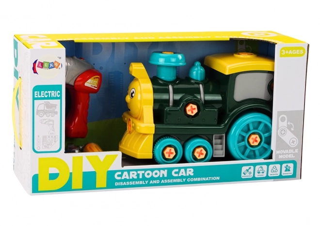 Locomotiva da Carta Verde Fai-Da-Te per Bambini
