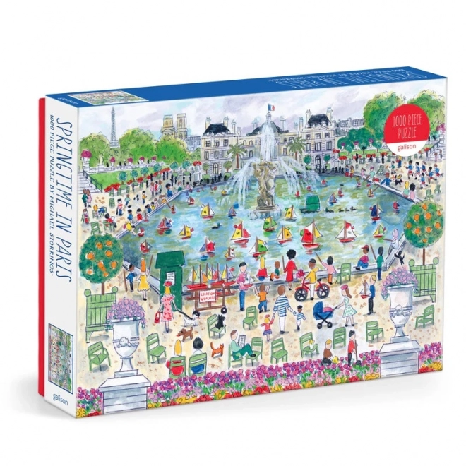 Puzzle Primavera a Parigi Michael Storrings 1000 Pezzi