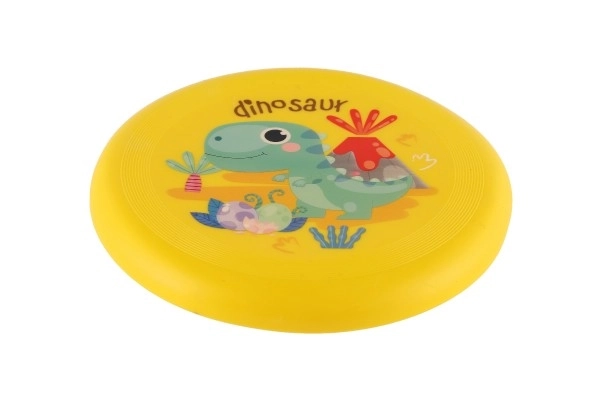 Frisbee di gomma 18 cm colorato per bambini