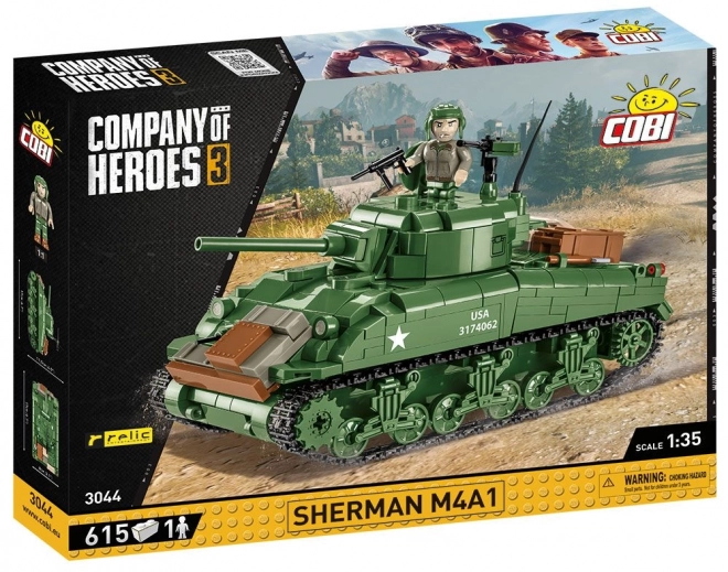 Carro armato Sherman M4A1 COBI