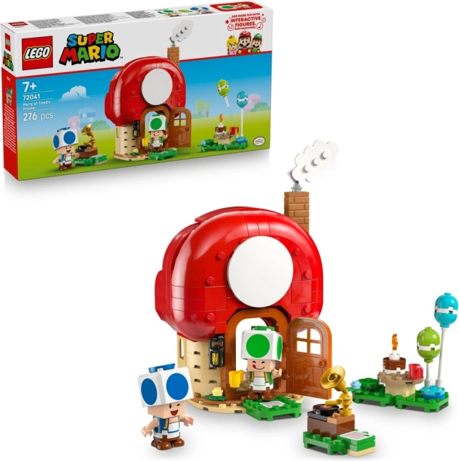 Lego Super Mario Toad e Casa
