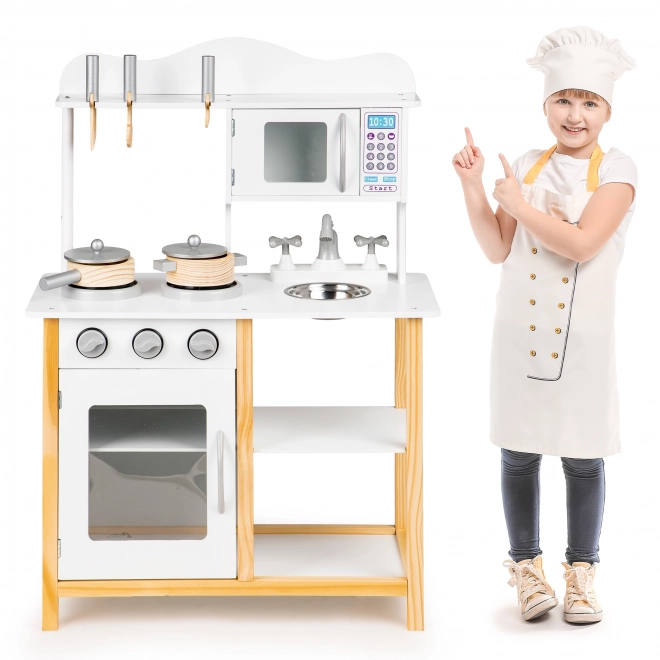 Cucina giocattolo in legno per bambini Ecotoys