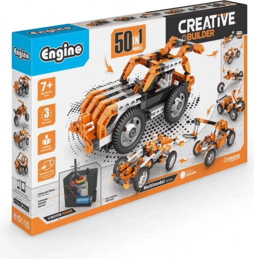 Motore con ingranaggi per modelli dinamici