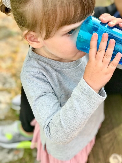 Tazza da allenamento infrangibile per bambini Reflo blu