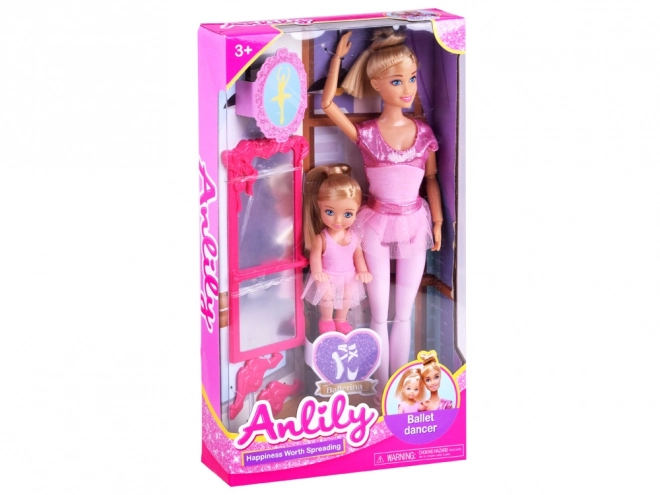 Anlily set Bambola e Piccola Ballerina