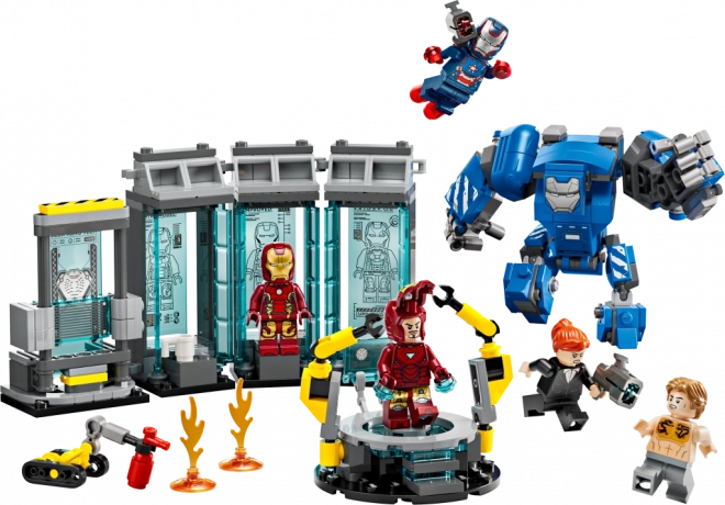 LEGO Marvel Iron Man e il suo laboratorio