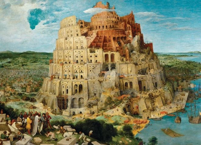 Puzzle Torre di Babele 1000 pezzi