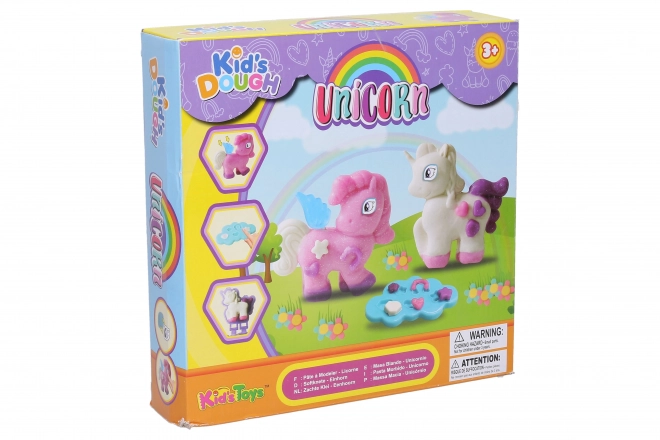 Set artistico di plastilina unicorno