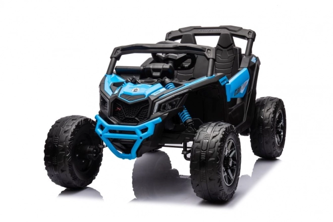 Auto elettrica per bambini Buggy Can-am blu