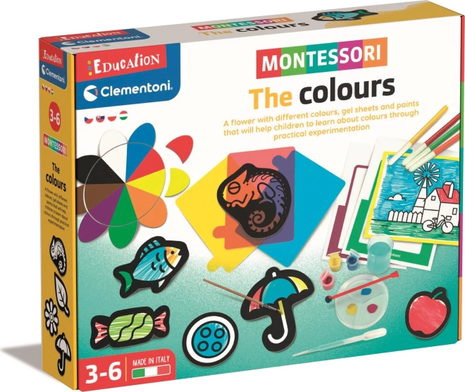 Gelatine e tempere colorate
