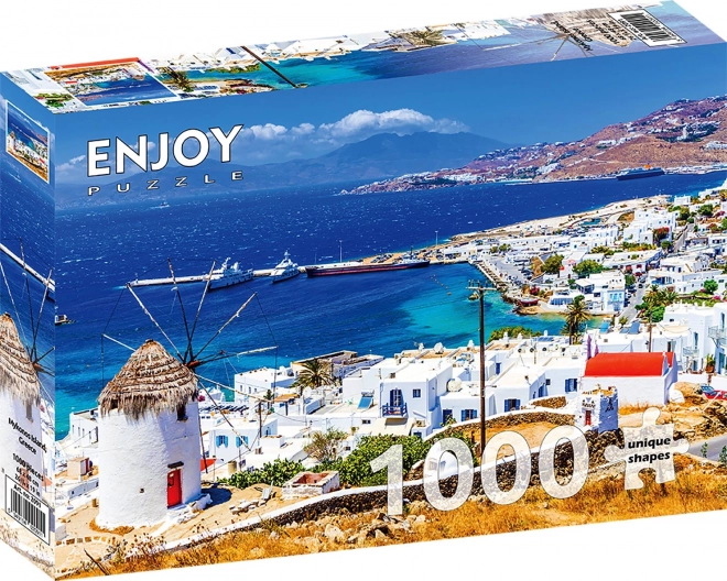 Puzzle Isola Mykonos 1000 pezzi