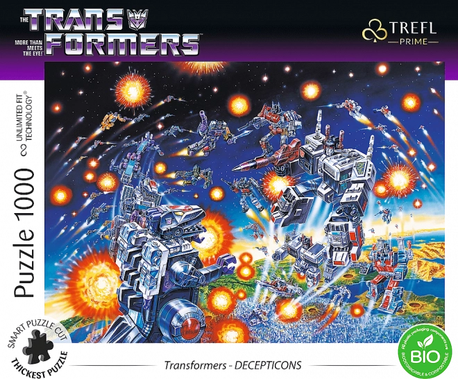 Puzzle Trefl Transformers: Decepticon 1000 Pezzi