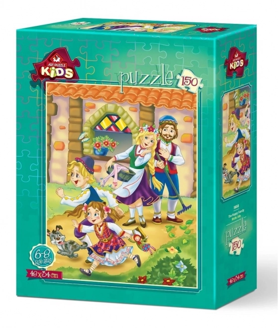 Puzzle Famiglia Felice 150 Pezzi