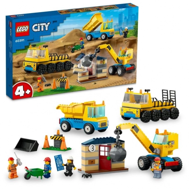 Camion e Gru Demolitrice LEGO City