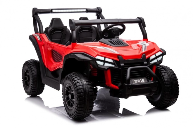 Auto elettrica per bambini 4x4 rossa