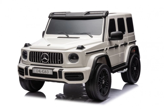 Auto elettrico Mercedes G63 XXL bianco 24V