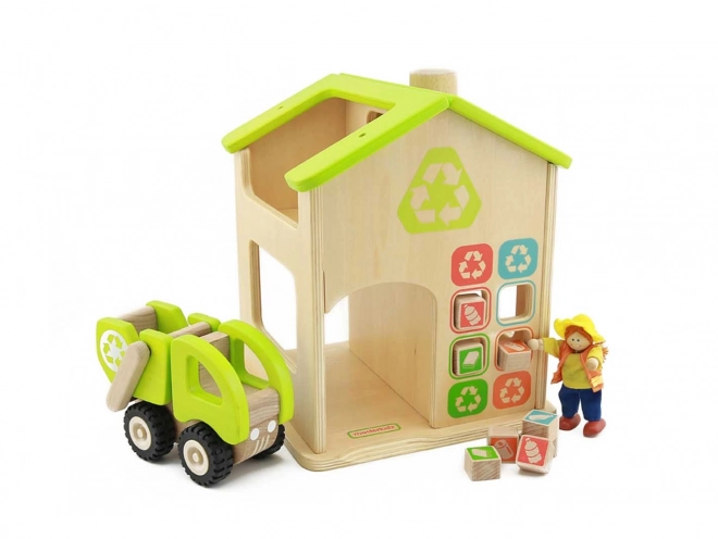 Stazione di Smistamento e Riciclaggio dei Rifiuti in Legno Masterkidz