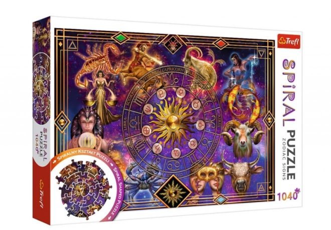 Motivo astrologico con segni