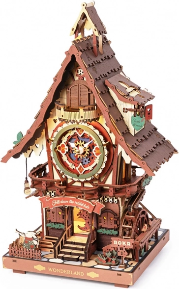 Puzzle Meccanico 3D Orologio a Cucù