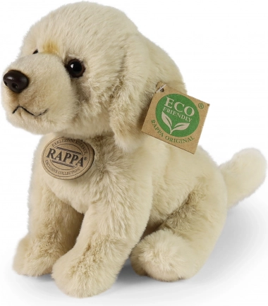 Cane Labrador in peluche seduto 23 cm