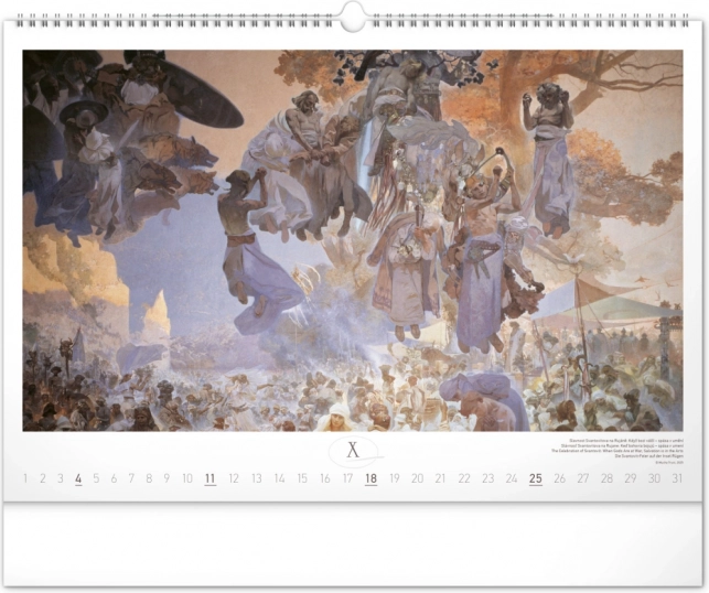 Calendario da Parete Epopea Slava 2026