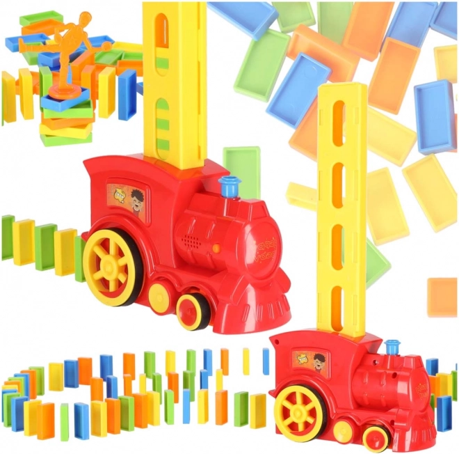 Locomotiva interattiva per domino – trenino per bambini – Domino