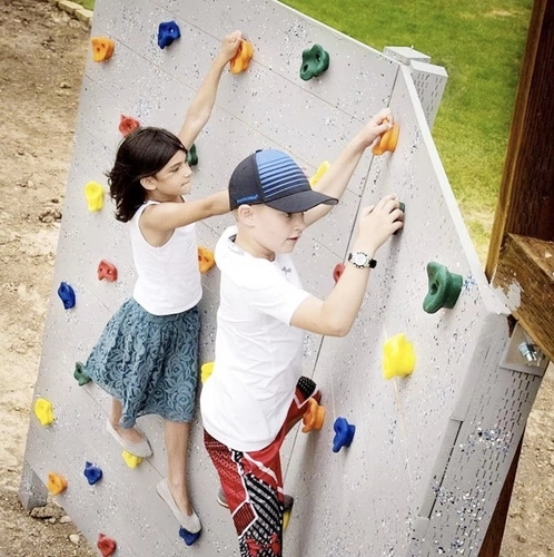 Set di prese per arrampicata per bambini