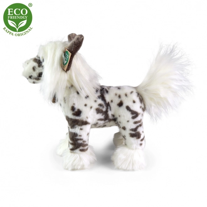 Cane cinese crestato in peluche da 25 cm ECO-FRIENDLY