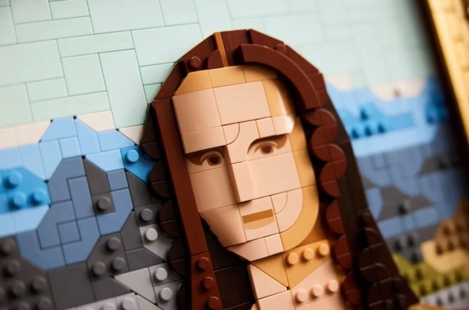 Arte LEGO Mona Lisa