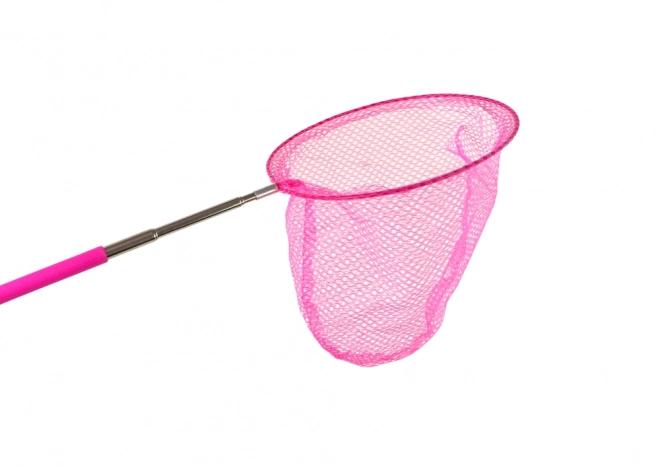 Rete per insetti pieghevole telescopica 85 cm rosa