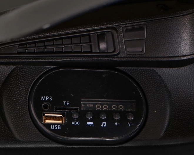 BMW I8 Lift Auto a batteria Nero + telecomando + avvio lento + cinture di sicurezza a 3 punti + MP3 USB + LED