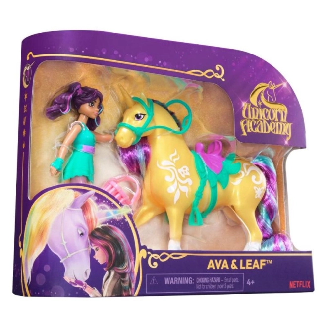 Figura Ava e Leaf di UNICORN ACADEMY