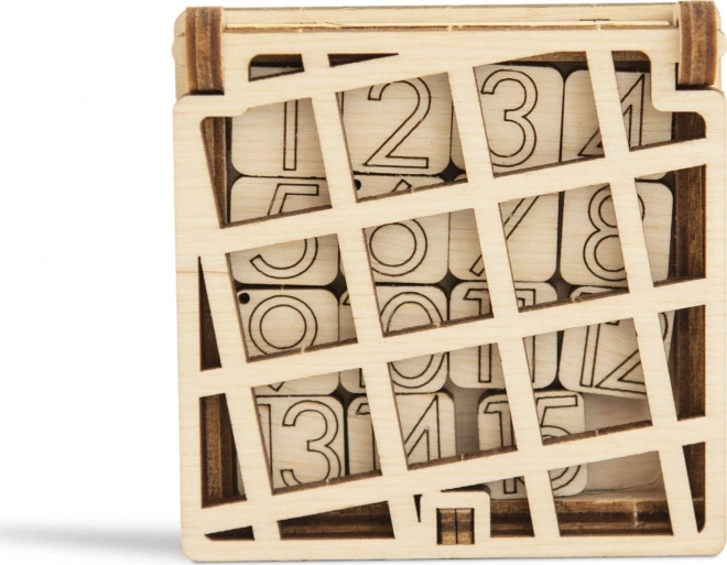 Puzzle scorrevole in legno 3D